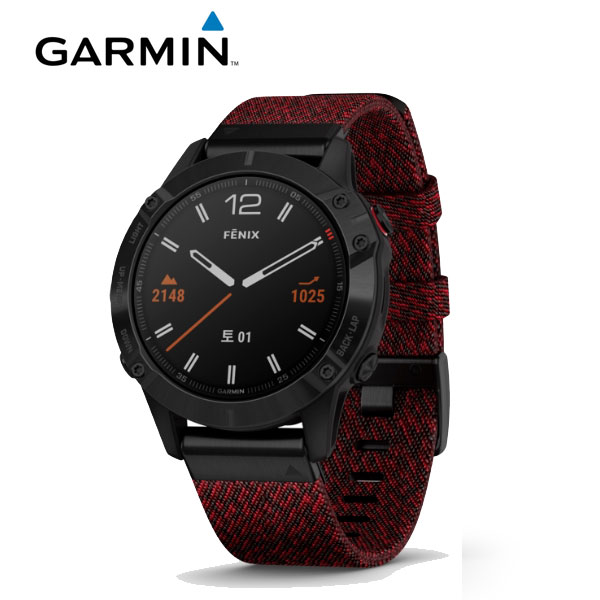 [가민 Garmin] Fenix 6 Sapphire Black  / 피닉스 6 사파이어 블랙 GPS 스마트워치 47mm 타임메카