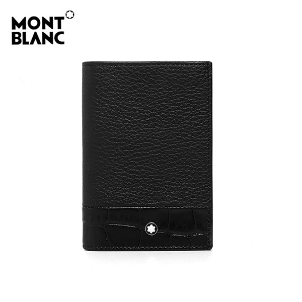 [몽블랑 MONTBLANC] 118760 / 마이스터스튁 소프트 그레인 카드 지갑