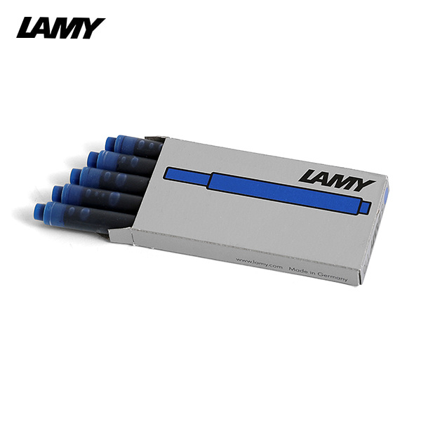 LAMY 1602077 T10 블루 1팩 5개입 잉크 카트리지 트랜드메카