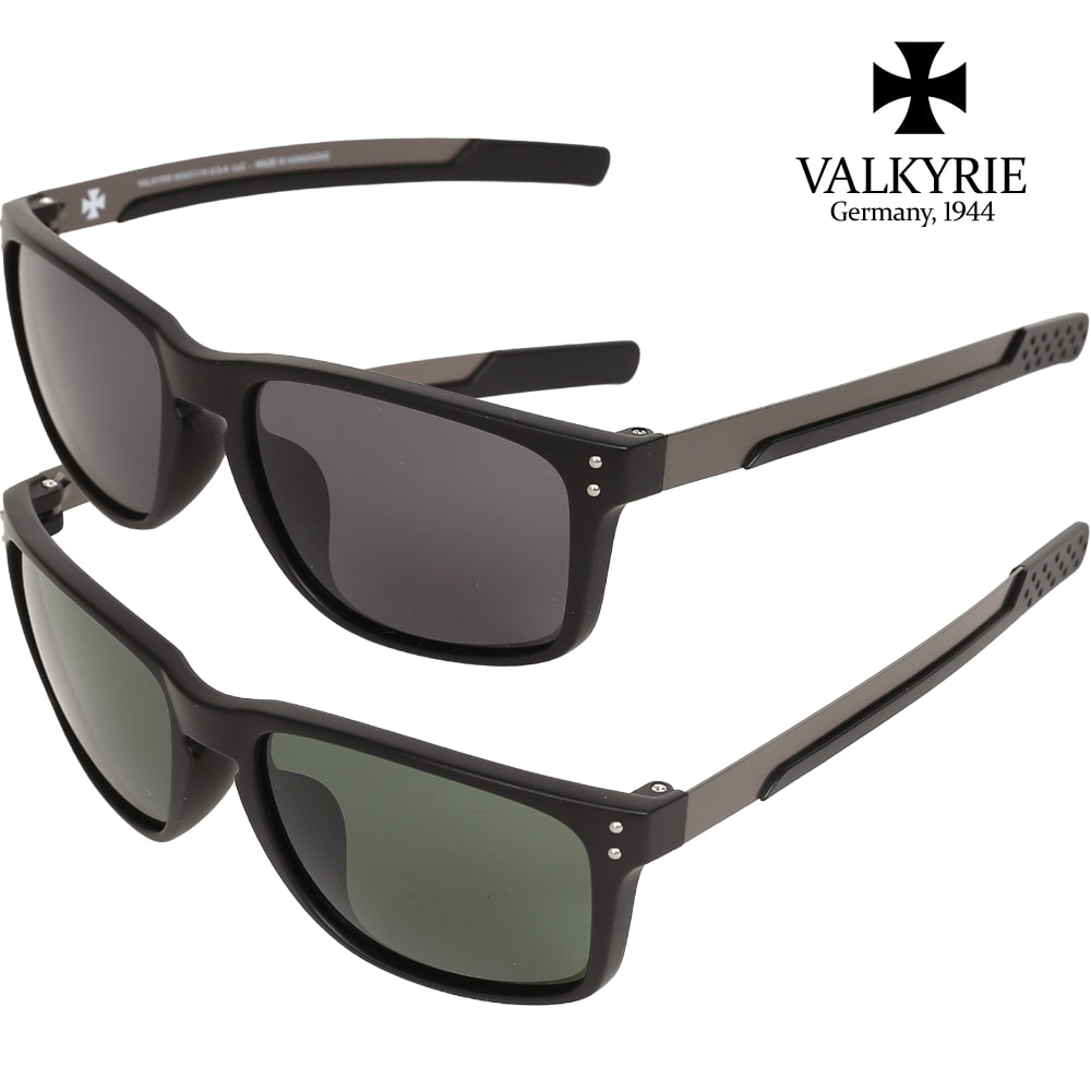 [공식본사정품] VALKYRIE 발키리 트래블러 선글라스 (VS-701) 고선명 편광, 아시안핏 UV400, 티타늄+TR90