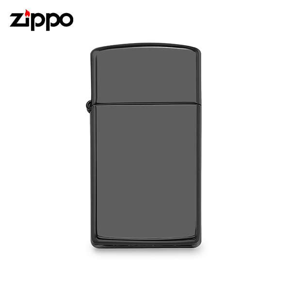 [지포 ZIPPO] ZP20492 (20492) / 슬림 Slim 아이스 라이터 블랙 타임메카